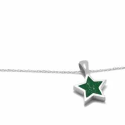 Green Star Necklace, Meteorite Pendant 13 Green Star Necklace, Meteorite Pendant -Johan Jewelry Shop 062483c93e450a8f801c097a4300944a
