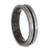 Titanium Ring With Ironwood Burl And Antler Sleeve -Johan Jewelry Shop 0a9e9e94253dd69844a047bfbd073491