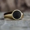 Springbok Horn Signet Ring In Gold, Trophy Jewelry -Johan Jewelry Shop 0f0a8e185330ed2eef7abc961943b62a