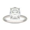 Oval Charles & Colvard Solitaire Moissanite Engagement Ring In White Gold -Johan Jewelry Shop 1041619 1a 202305191400
