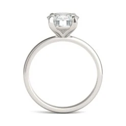 Oval Charles & Colvard Solitaire Moissanite Engagement Ring In White Gold -Johan Jewelry Shop 1041619 3a 202305191400