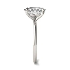 Oval Charles & Colvard Solitaire Moissanite Engagement Ring In White Gold -Johan Jewelry Shop 1041619 5a 202305191400