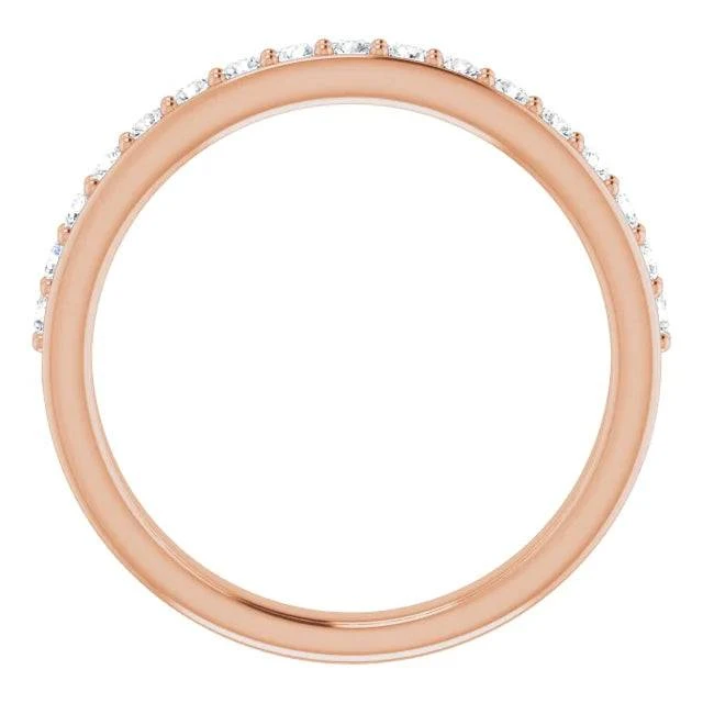 Classic Diamond Anniversary Band, Shared Prong Setting 5 Classic Diamond Anniversary Band, Shared Prong Setting - Image 3