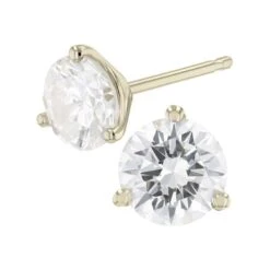 Classic Lab-Grown Diamond Studs In Yellow Gold