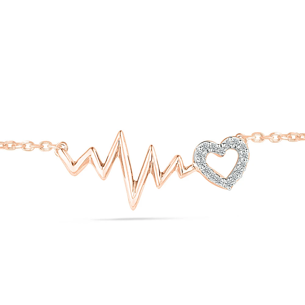 Diamond Heartbeat Bracelet 6 Diamond Heartbeat Bracelet - Image 4