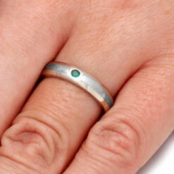 Emerald And Meteorite Wedding Band 11 Emerald And Meteorite Wedding Band -Johan Jewelry Shop 1993a963e55be29212aa4a48a1196bda dafdd168 de21 4d2e 9b32 15f96275b5b7