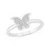 Butterfly Promise Ring With Diamonds 1 Butterfly Promise Ring With Diamonds -Johan Jewelry Shop 203629