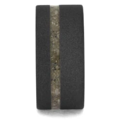 Sandblasted Titanium Nostalgic Ring -Johan Jewelry Shop 2128 1E