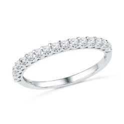 Ladies Diamond Wedding Or Anniversary Band