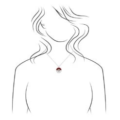 Pokémon Poké Ball Pendant Necklace 10 Pokémon Poké Ball Pendant Necklace -Johan Jewelry Shop 2682