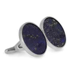 Lapis Lazuli Cuff Links, Unique Something Blue -Johan Jewelry Shop 2811 Flat 3