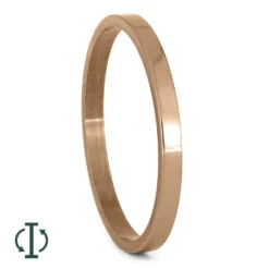 Rose Gold Inlay Components For Modular Rings -Johan Jewelry Shop 2MM RG
