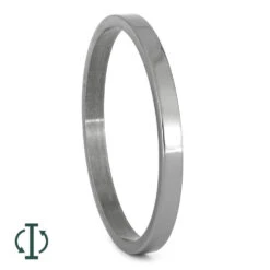 Titanium Pinstripe Components For Modular Rings 7 Titanium Pinstripe Components For Modular Rings -Johan Jewelry Shop 2MM TI