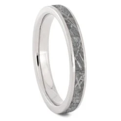Meteorite & Dino Bone Matching Wedding Bands 11 Meteorite & Dino Bone Matching Wedding Bands -Johan Jewelry Shop 3165MeteoriteTitanium1 97502555 d067 4fd8 918a cdb2c8c9cb53