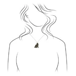 Cat Memorial Necklace With Ashes -Johan Jewelry Shop 3270