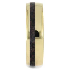 Solid Gold Dinosaur Wedding Band, 6mm Ring -Johan Jewelry Shop 3394 1E