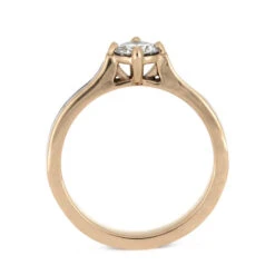 Lapis Engagement Ring With Compass-Set Moissanite -Johan Jewelry Shop 349e5555f81f963d4fc6985dff89acc2