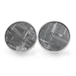 Gibeon Meteorite Round Cuff Links 10 Gibeon Meteorite Round Cuff Links -Johan Jewelry Shop 4036 2 hi res 1000