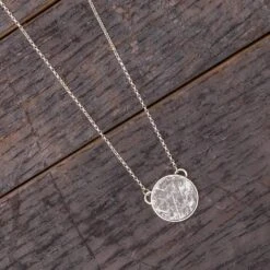 Authentic Meteorite Pendant Necklace