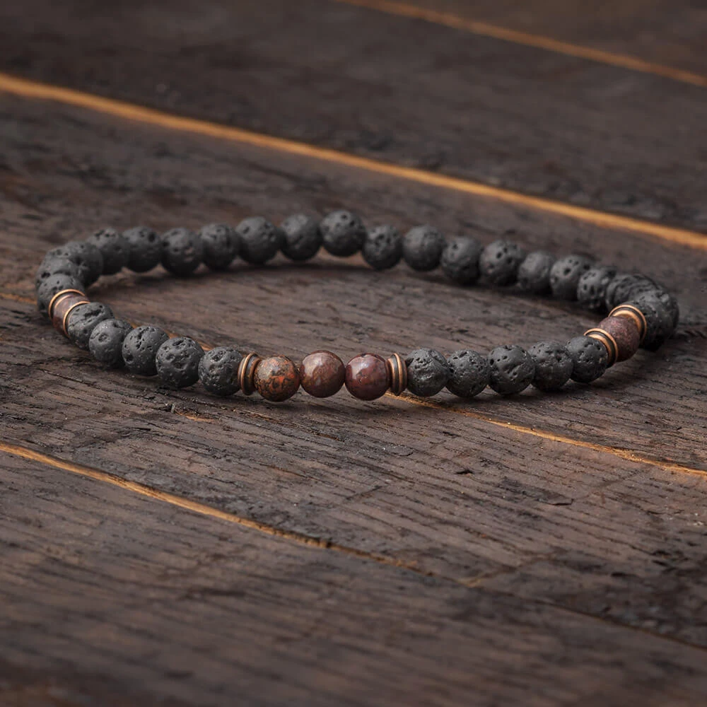 Triton Dinosaur Bone Bead Bracelet 3 Triton Dinosaur Bone Bead Bracelet