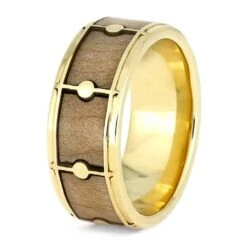 Drum Ring With Gold, Maple Wood Ring For Musicians 11 Drum Ring With Gold, Maple Wood Ring For Musicians -Johan Jewelry Shop 44ec10bfff19e3cc1a1b68c53c81d537