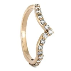 Rose Gold Morganite Bridal Set With White Stardust -Johan Jewelry Shop 4535E d13d7070 2c93 4b20 8f73 e9ece4a616d4