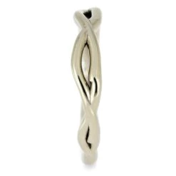 Women's Wedding Band With Twisting Branch Design -Johan Jewelry Shop 4578 1E