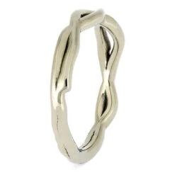Women's Wedding Band With Twisting Branch Design -Johan Jewelry Shop 4578 2E