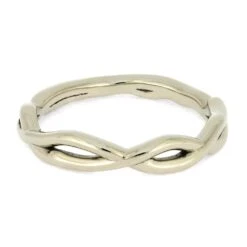 Women's Wedding Band With Twisting Branch Design -Johan Jewelry Shop 4578 3E