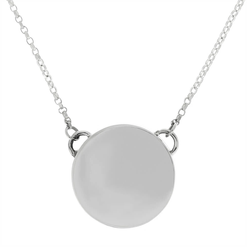 Dinosaur Fossil Round Bezel Necklace 6 Dinosaur Fossil Round Bezel Necklace - Image 4