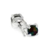 Mosaic Opal Stud Earrings 1 Mosaic Opal Stud Earrings -Johan Jewelry Shop 4849E