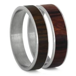Ironwood Inlay Components For Modular Rings