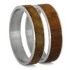 Queen Wood Inlay Components For Modular Rings 1 Queen Wood Inlay Components For Modular Rings -Johan Jewelry Shop 4MM Queen Double