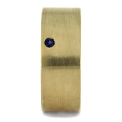 Matte Gold Ring With Birthstone 7 Matte Gold Ring With Birthstone -Johan Jewelry Shop 5101 1E