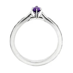 Pear Cut Amethyst Engagement Ring With Meteorite -Johan Jewelry Shop 58ddcee6d898267417c3017de899552c
