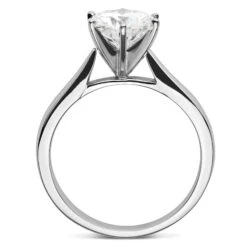 8mm Charles & Colvard Moissanite Solitaire Engagement Ring -Johan Jewelry Shop 612271.A