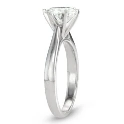 8mm Charles & Colvard Moissanite Solitaire Engagement Ring -Johan Jewelry Shop 612271.C