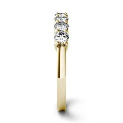 Charles & Colvard Moissanite Seven Stone Gold Ring 9 Charles & Colvard Moissanite Seven Stone Gold Ring -Johan Jewelry Shop 612938.D