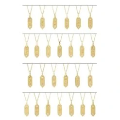 Initial Necklace With Natural Diamond 11 Initial Necklace With Natural Diamond -Johan Jewelry Shop 653627letters