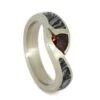 Ruby Engagement Ring With Two Mokume Gane Inlays 1 Ruby Engagement Ring With Two Mokume Gane Inlays -Johan Jewelry Shop 6a03ae500e2722c4270db3672ff6969c