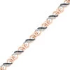 Diamond Heart Infinity Bracelet 1 Diamond Heart Infinity Bracelet -Johan Jewelry Shop 72475 P