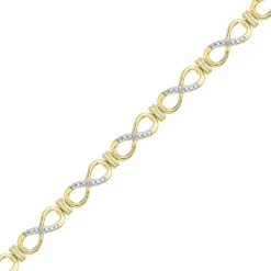 Unique Diamond Infinity Symbol Bracelet