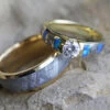 Diamond, Meteorite, And Opal Wedding Ring Set -Johan Jewelry Shop 771617a0ef37cce932559b3390f4ed94 c2797f63 1db8 45de 97ea 71bffe38adf0