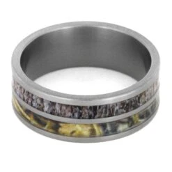 Camo Wedding Ring With Deer Antler Inlay 10 Camo Wedding Ring With Deer Antler Inlay -Johan Jewelry Shop 7dda1893e4fd63699e438d0493334377 079828ff df08 4a39 9ca1 91630cd768bf
