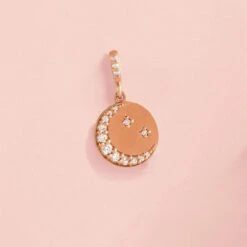 Diamond Crescent Moon Disc Necklace -Johan Jewelry Shop 87350pendantrg1000 2c6fd155 ad8b 4135 b7a6 44e5f7b1dbfc