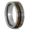 Tungsten Ring With Antler, King Wood, And Camo Inlays -Johan Jewelry Shop 8ab03a88919fe64bf9485deb9abc8109