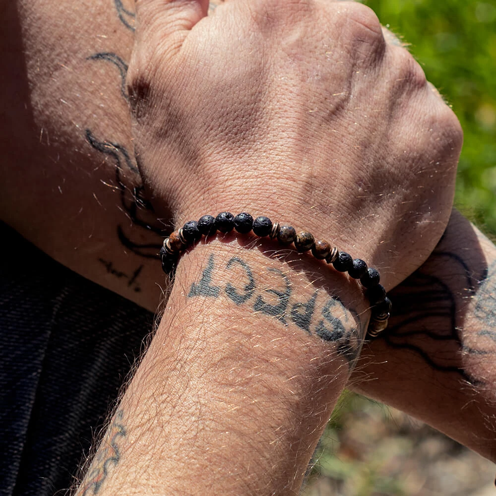 Triton Dinosaur Bone Bead Bracelet 8 Triton Dinosaur Bone Bead Bracelet - Image 6