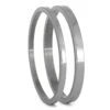 Titanium Pinstripe Components For Modular Rings -Johan Jewelry Shop Double TI