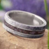 Dinosaur Fossil & Meteorite Men's Wedding Band -Johan Jewelry Shop E1855ArtJulyCropped 2 4 c596d926 89f9 4f95 afb9 46035b7a65ed