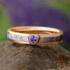 Trillion Cut Tanzanite Engagement Ring Or Wedding Band -Johan Jewelry Shop E2224ArtCropped 2 6